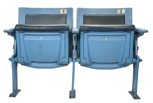 Pair of Original Yankee Stadium Seats (Steiner)
